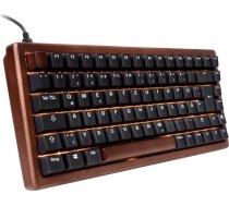 Sharkoon SKILLER SGK50 S3 Wood PBT (wood/black, DE layout, Gateron G Pro 3.0 Yellow) 4044951042708