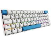 Sharkoon SKILLER SGK50 S4 Gen2 PBT (white, DE layout, Gateron G Pro 3.0 Yellow) 4044951041947