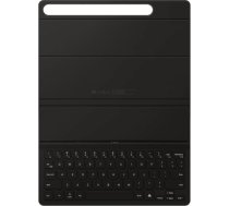 Book Cover Keyboard Slim (black, DE layout, Samsung Galaxy Tab S9 | S9 FE | S10 FE | S10 Lite) EF-DX720BBGGDE
