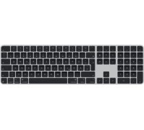 Magic Keyboard with Touch ID and numeric keypad (silver/black, DE layout, for Mac models with Apple chip) MXK83D/A