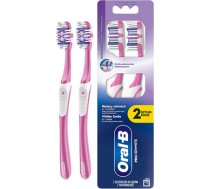 Oral-b Pro-3D White Whitening Clean Medium Toothbrush - Zubní kartáček ( 2 ks ) 8700216459761