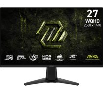 LCD Monitor MSI 27 " 2560 x 1440 pixels Wide Quad HD Native aspect ratio 16:9 LCD Flat MAG275QFE20 MAG 275QF E20