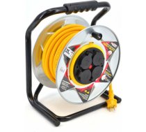 Pagarinātājs saritināms uz spoles AWTools AW70258; 3x1,5 mm²;25m AW70258