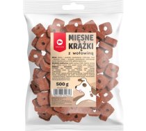 MACED Meat discs with beef for dog- 500 g 5907489309653