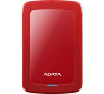 ADATA External Hard Drive HV300 1000 GB, 2.5 ", USB 3.1, Red AHV300-1TU31-CRD
