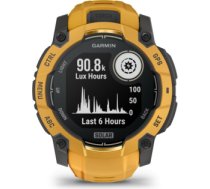 Garmin Instinct 3 – 50 mm, Solar Sunburst with Sunburst/Grey Band 010-02935-02