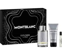 Montblanc Mont Blanc Explorer Platinum edp100ml + miniatura edp 7.5ml + żel pod prysznic 100ml