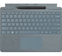 Microsoft Surface Pro Keyboard with Slim Pen (blue, DE layout, for Surface Pro (11th Edition)/10 for Business/9/8) 8X6-00195