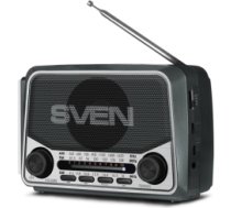 Skaļrunis Sven SRP-150 FM,AM,SW Radio Bluetooth Grey SRP-150/G