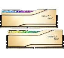 G.Skill DDR5 - 32GB - 6000 - CL - 28, single (gold, F5-6000J2836G16GX2-TR5G, Trident Z5 Royal RGB, INTEL XMP) F5-6000J2836G16GX2-TR5G