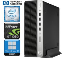 HP 600 G5 SFF i5-9500 8GB 1TB SSD M.2 NVME GT1030 2GB WIN11Pro RW34201