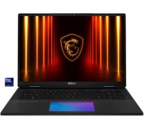 MSI Titan 18 HX AI A2XWJG-656 (black/silver, Intel Core? Ultra 9 285HX, NVIDIA GeForce RTX 5090, 64 GB DDR5, 6 TB (2 TB SSD & 2 TB SSD & 2 TB SSD), Windows 11 Pro) - German - DE Layout 001824-656
