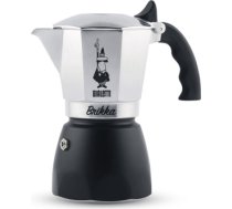 Bialetti Brikka Moka pot 0.1 L Black, Stainless steel 8006363040556