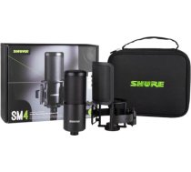 Shure SM4-K-KIT - condenser microphone, externally polarised, handle, popfilter, case SM4-K-KIT