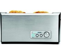 Gastroback Toaster PRO 4S 42398 Stainless Steel/ black, Stainless steel, 1500 W, Number of slots 4, Number of power levels 9, Bun warmer included 42398