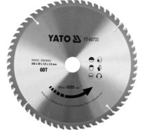 Griešanas disks kokam Yato YT-60733; 255x30x2,0 mm Y*YT-60733