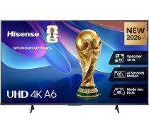 Hisense 43A6S (108 cm (43 inches), black/dark gray, UltraHD/4K, triple tuner) 43A6S