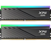 ADATA DIMM 64 GB DDR5-6000 (2x 32 GB) dual kit (black, AX5U6000C2832G-DTLABRBK, XPG Lancer Blade RGB, INTEL XMP, AMD EXPO) AX5U6000C2832G-DTLABRBK