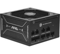 MSI MAG A650GLS PCIE5 (black, 1x 12-pin high power GPU, 2x PCIe, cable management, 650 watts) 306-7ZPHY11-HD8