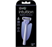 Wilkinson Sword Intuition Quattro Sensitive - Holicí strojek + 1 hlavice 4027800179800