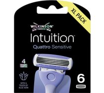 Wilkinson Sword Intuition Quattro Sensitive - Náhradní hlavice 3.0ks 4027800096930