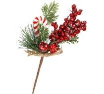 Ziemassvētku zaru mākslīgais rotājums Springos CA1212 24 cm CA1212