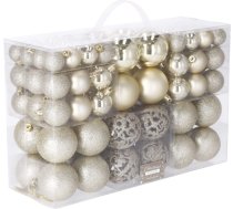 Ziemassvētku eglīšu rotājums Springos CA0132 6/4/3cm 100gab. CA0132