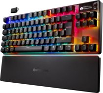 Mehāniskā spēļu tastatūra STEELSERIES Apex Pro TKL Gen 3 Wireless RGB, bez ciparu bloka 64874