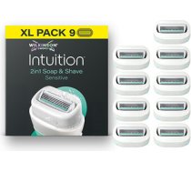 Wilkinson Sword Intuition 2v1 Soap and Shave Sensitive ( 9 ks ) - Náhradní hlavice 4027800185900