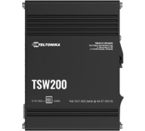 Teltonika TSW200 Industrial POE+ Ethernet Switch DIN rail mountable SFP ports quantity 2 PoE+ ports quantity 8 TSW2000000B0