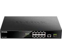 D-Link 10 Gigabit port Switch with PoE DGS-1010MP Unmanaged Desktop / Rackmount Gigabit Ethernet (copper) ports quantity 1 SFP ports quantity 1 Power over Ethernet (PoE) ports quantity 8 DGS-1010MP/E