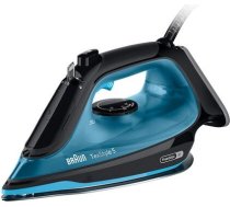 Braun TexStyle 5 Steam iron Ceramic soleplate 2600 W Black, Blue SI5256BL