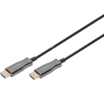 Digitus HDMI AOC Hybrid Fiber Optic Cable, UHD 4K Black, 20 Meters AK-330125-200-S