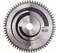 Griešanas disks kokam Bosch MULTI MATERIAL; 235x2,4x30,0 mm; Z64; -5° 2608640514