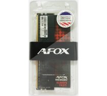 AFOX DDR4 8G 2666MHZ MICRON CHIP RANK1 AFLD48FH1P