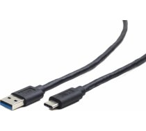 Gembird USB 3.0 AM to Type-C cable (AM/CM), 0.5m, black CCP-USB3-AMCM-0.5M