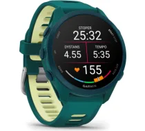 Garmin Forerunner 170 Music, Teal Green with Teal Green/Citron Band 010-03920-12