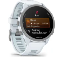 Garmin Forerunner 170 Music, Whitestone with Whitestone/Cloud Blue Band 010-03920-11