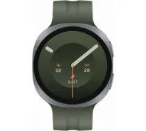 Samsung Galaxy Watch9, 44 mm, LTE, silver/green - Smartwatch SM-L355FZSAEUE