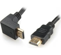 Gembird 90 degrees HDMI male-male cable with gold-plated connectors 3m CC-HDMI490-10