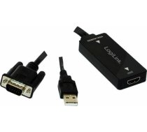 LOGILINK - VGA with Audio to HDMI Converter CV0060