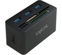 LOGILINK - USB 3.0 Hub with All-in-One Card Reader CR0042