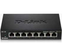 D-Link 8-port 10/100/1000 Gigabit Metal Housing Desktop Switch DGS-108/E