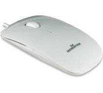 Manhattan Optical Mini Mouse Silhouette USB 1000dpi White 177627
