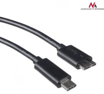 Maclean MCTV-845 USB 3.0 Micro B cable - Type C 1m symmetrical plug MCTV-845