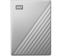 External HDD WD My Passport Ultra 2.5'' 1TB USB3.1 Silver Worldwide WDBC3C0010BSL-WESN