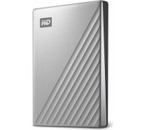 External HDD WD My Passport Ultra 2.5'' 2TB USB3.1 Silver Worldwide WDBC3C0020BSL-WESN