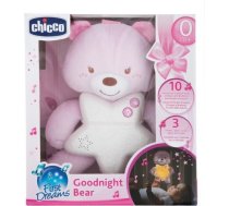 CHICCO FIRST DREAMS Muzikālais lācītis (Rozā) 09156.10