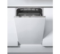 WHIRLPOOL WSIC3M27C trauku mazg. mašīna, pilnība iebūv., 45cm WSIC3M27C