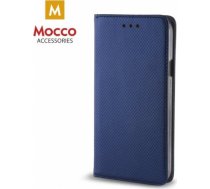 Mocco Smart Magnet Book Case Grāmatveida Maks Telefonam HTC Desire 12 Plus Zils HTC DESIRE 12 PLUS